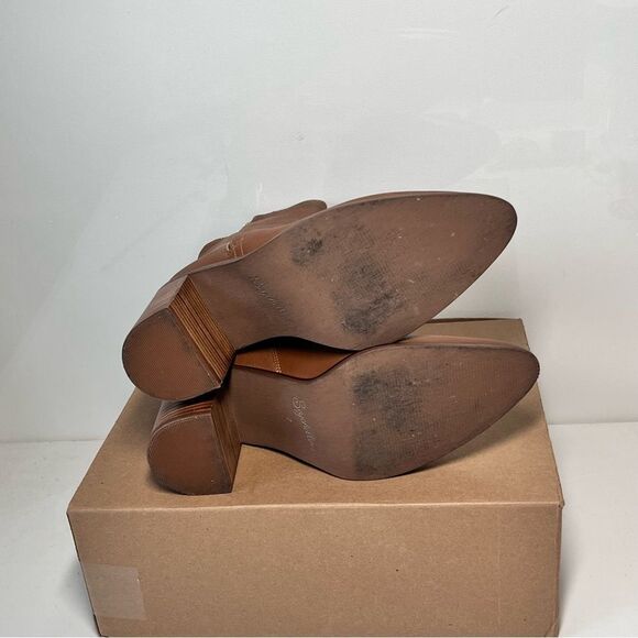 Seychelles Desirable Leather Heeled Ankle Boots - Picture 6 of 6